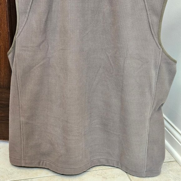 Sun Mountain Men's Weatherflex Ribbed Vest, Khaki/Tan/White, Sz XXL - Picture 10 of 16